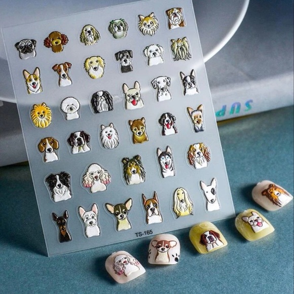 Dog Nail Decals - Picture 5 of 7